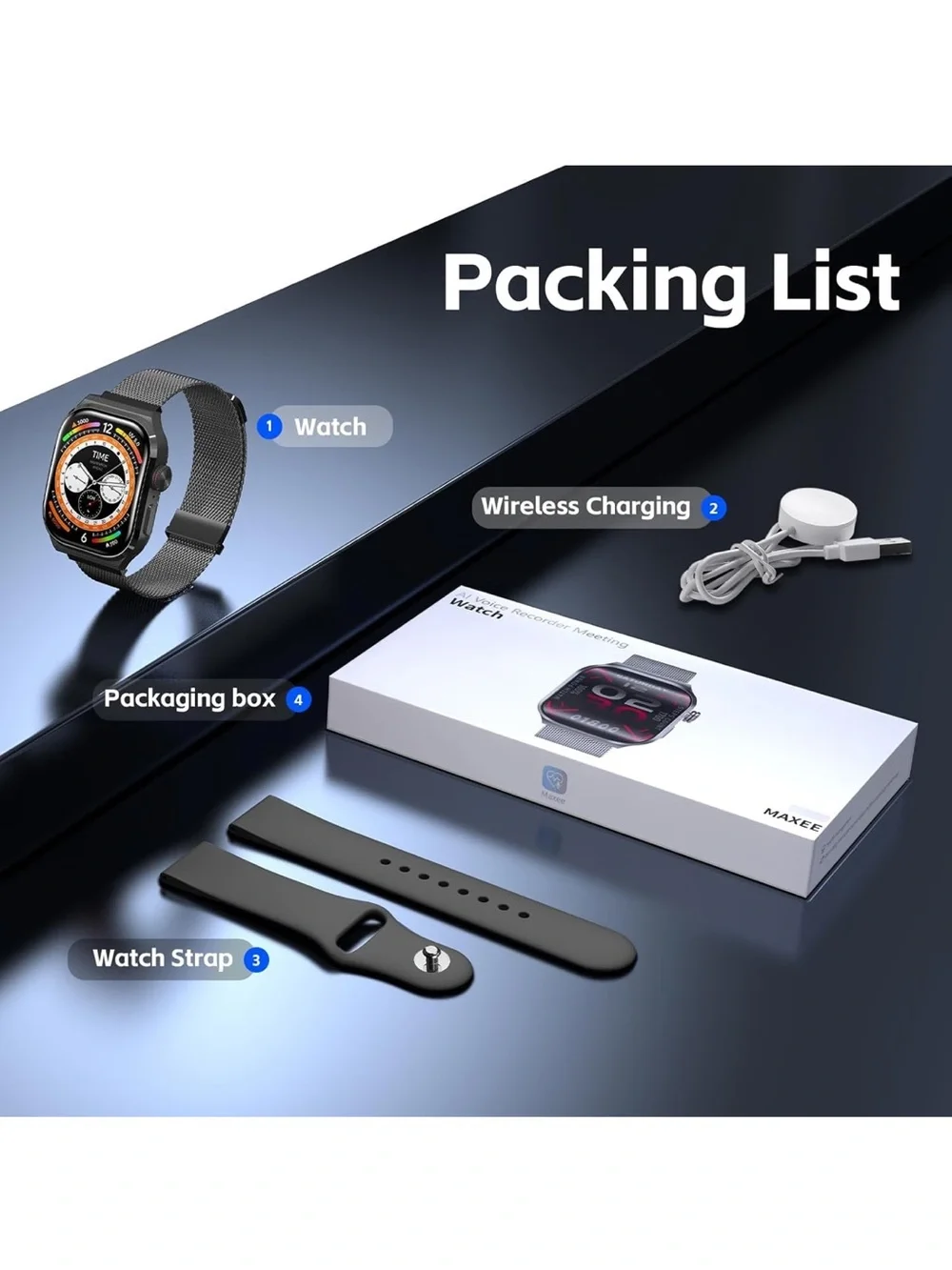 Brand new AI Smart Fitness Watch